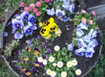 Детская клумба