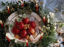 Новогоднее настольное украшение