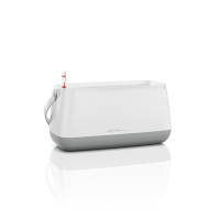 Кошик для рослин Lechuza Yula біло-сіра 38х17х33см купить