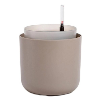 Вазон з системою автополиву Tolita 16см, коричневий купить