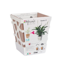 Вазон Idel Quadro 17см коричневый купить