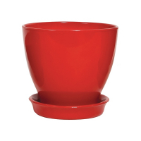 Вазон КС0 глянець червоний купить