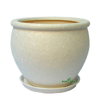 Вазон Вьетнам шелк белый №1 купить