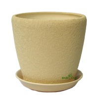 Вазон Грация №3 шелк бежевый 2,3л купить