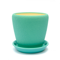 Вазон Грація шовк бірюза №1 купить