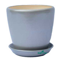 Вазон Грация №4 металл глянец купить