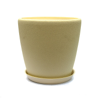 Вазон Грація бежевий шовк 30л купить