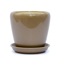 Вазон Грація глянець капучіно №4 купить