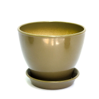 Вазон КС1 глянець сіро-коричневий купить