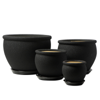 Вазон Вьетнам шелк черный №4 купить