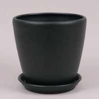 Вазон Грация №3 крошка черная 2,3л купить