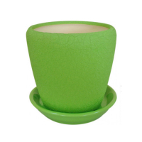 Вазон Грація №3 (2,3л) шовк лайм купить