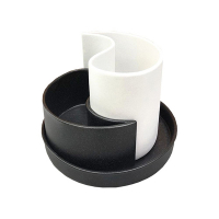 Вазон Крапля (0,7/1,3л) крихта чорно-біла купить