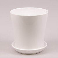 Вазон Вуаль №1 глянець білий купить