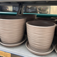 Вазон Грация №3 Волна крошка капучино 2,2л купить