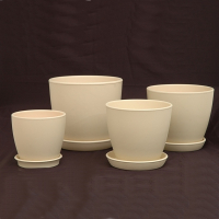 Вазон ВК10 глянець бежевий купить