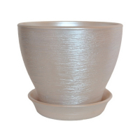 Вазон КС2 люкс серебро купить