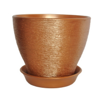 Вазон КС6 люкс бронза купить