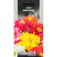 Цинія високоросла елегантна Кактусова Seedera, 0,5 г купить