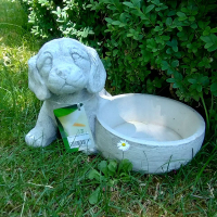 Садовая фигура Поилка Щенка купить
