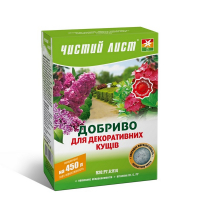 Чистый лист (кристалл) для декоративных кустов 300г. купить