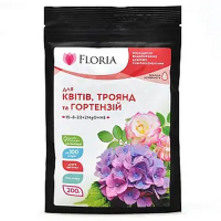 Удобрение для цветов, роз, гортензии 200г (Floria Sol) купить