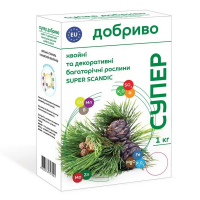 Добриво д/хвойних та декор рослин SUPER SCANDIC 1кг купить