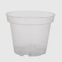 Вазон дренажный 18*13.5 прозрачный купить