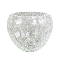 Кашпо для цветов шар стекло15 см купить