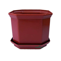 Вазон Дама, терракотовый-8 купить