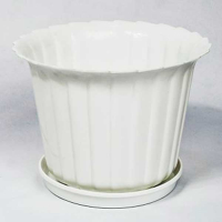 Тюльпан D240мм, білий+піддон купить