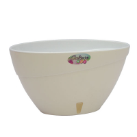 Вазон Калипсо крем-белый 2 л купить