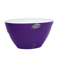 Вазон Калипсо фиолетовый-белый 2 л купить