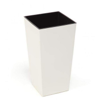 Кашпо Финезия 400х400 с вазоном вкладкой крем купить