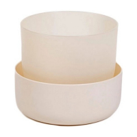 Вазон с поддоном Тolita 16см, бежевый купить