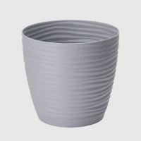 Вазон Sahara платина 11 см с поддоном купить