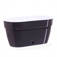 Вазон Asti Box антрацит 30 см купить