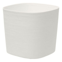 Вазон TeraPlast Capri 24 см белый купить
