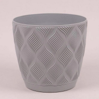 Вазон Флов Петит 13см серый купить