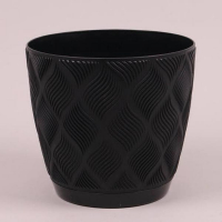 Вазон Флов Петiт 15см антрацит купить