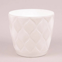 Вазон Флов Петит 23см белый купить