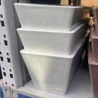 Горщик композит ЕКО 30*14*13, бiлий купить