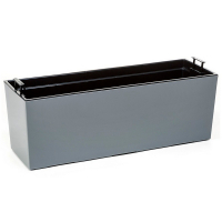 Балконный ящик Ламела Бегония серый купить