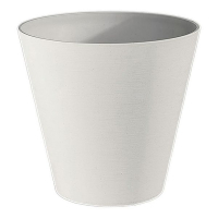 Вазон TeraPlast Hoop 25 cм белый купить