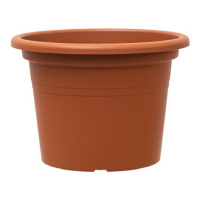 Вазон TeraPlast Basic Round 45см теракотовый купить