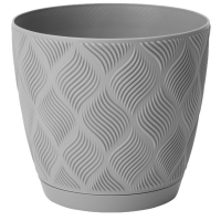 Вазон Флов Петит 19см платина купить