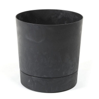 Вазон Аура 280 черный бутон купить