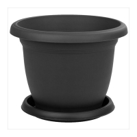 Горшок Villa 45 л антрацитовый Serinova купить