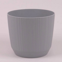 Цветочный горшок Ryfo 170мм круглый светло-серый купить