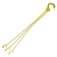 Подвес для горшка Лотос желтый купить